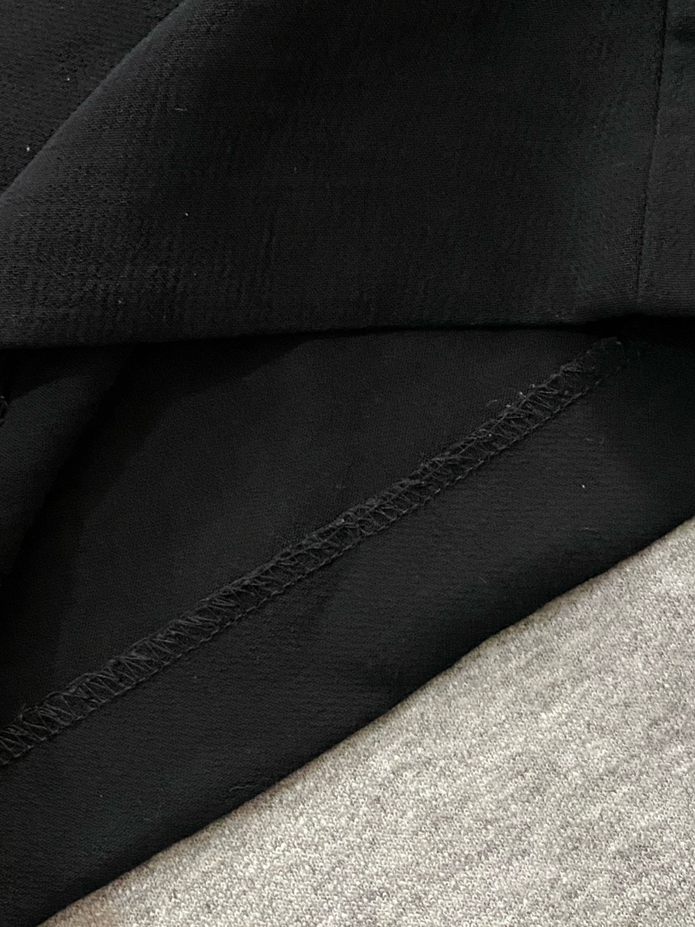 Aritzia Wilfred Effortless Pants Black Crepette High Rise Wide Leg Size 2 - Picture 13 of 16